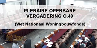 13 aug 2019 Plenaire openbare vergadering 0.49  (Wet Nationaal Woningbouwfonds)