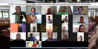 website - COVID-19-crisiscommissie DNA bespreekt geïdentificeerde probleemgebieden en voorstellen