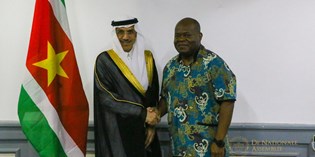 IsDB president Al-Jasser Muhammad Sulaiman bezoekt VZ 27 sept 2023